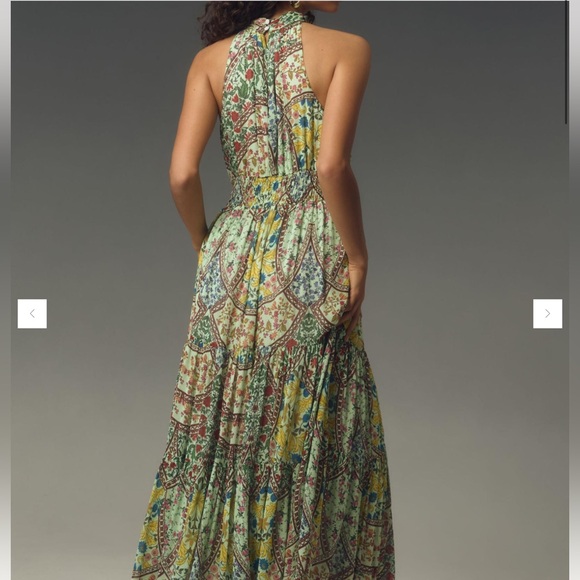 ❌Sold- Anthropologie SOMERSET Halter Maxi Dress - Picture 2 of 15